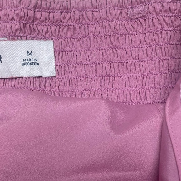 Hollister Pink Floral removable Strapless Top - Picture 4 of 4